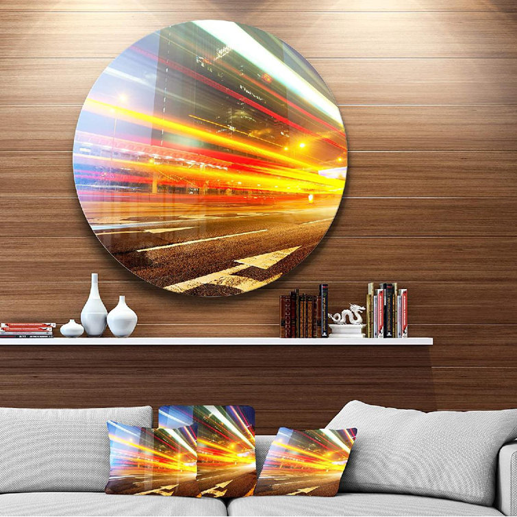 Latitude Run® Metal Wall Disc Of 23 Inch, 23'''' H X 23'''' W X 1